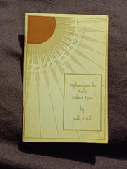 Psychoanalyzing the Twelve Zodiacal Types by Manly P. Hall. 1937. "FIRST EDITION"