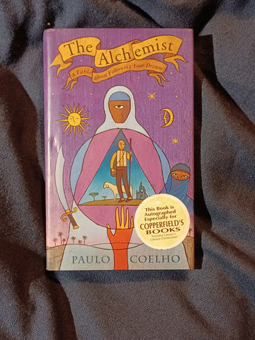 Alchemist by Paulo Coelho. First U.S. Printing. SIGNED by Coelho