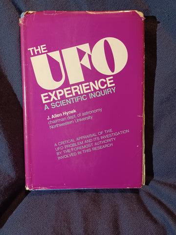 The UFO Experience by J. Allen Hynek. Signed by Hynek