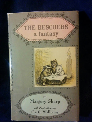 Rescuers a fantasy. by Margery Sharp First Edition with a long inscription by Sharp